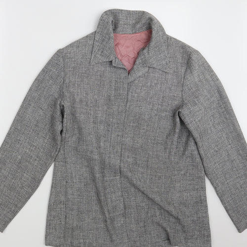 Preworn Womens Grey   Jacket Blazer Size 14