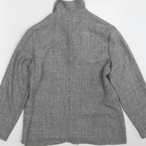 Preworn Womens Grey   Jacket Blazer Size 14