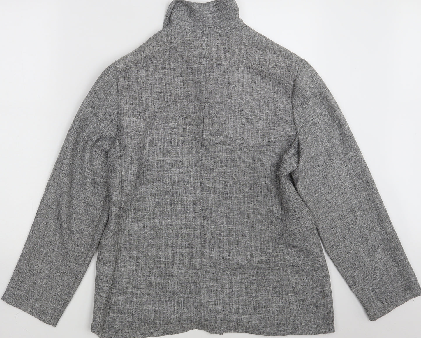 Preworn Womens Grey   Jacket Blazer Size 14