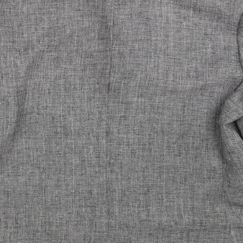 Preworn Womens Grey   Jacket Blazer Size 14