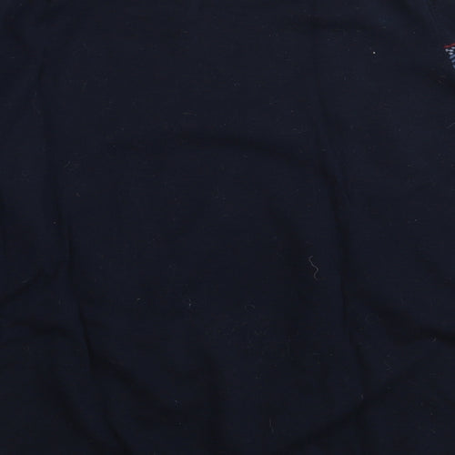 Ben Sherman Mens Blue Geometric  Pullover Sweatshirt Size L