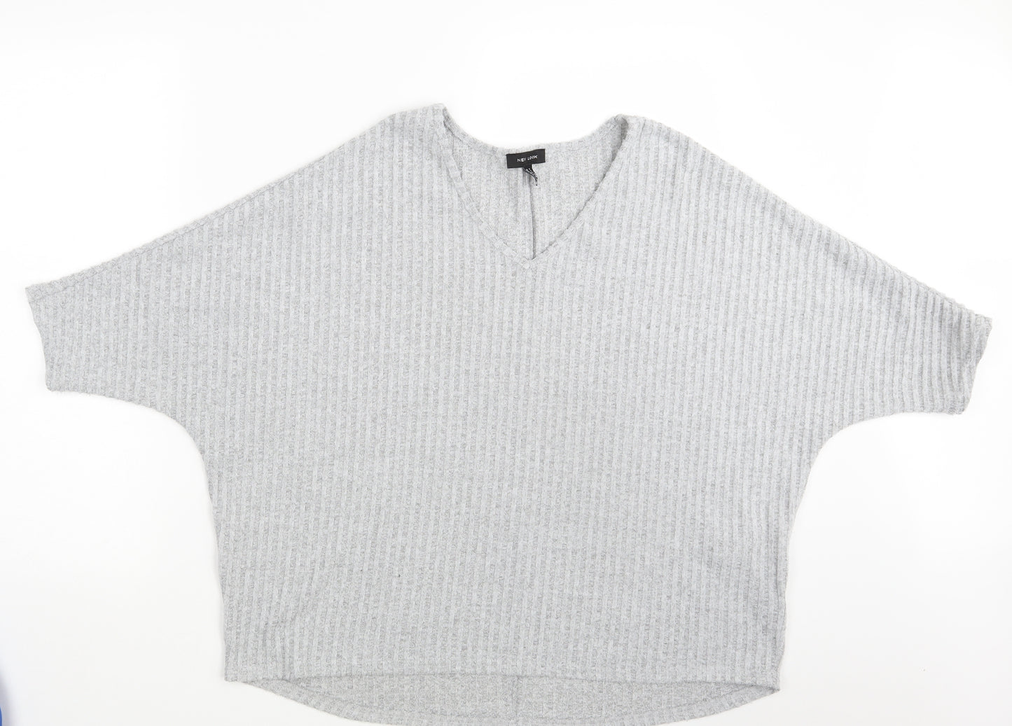 New Look Womens Grey   Pullover Sweatshirt Size S