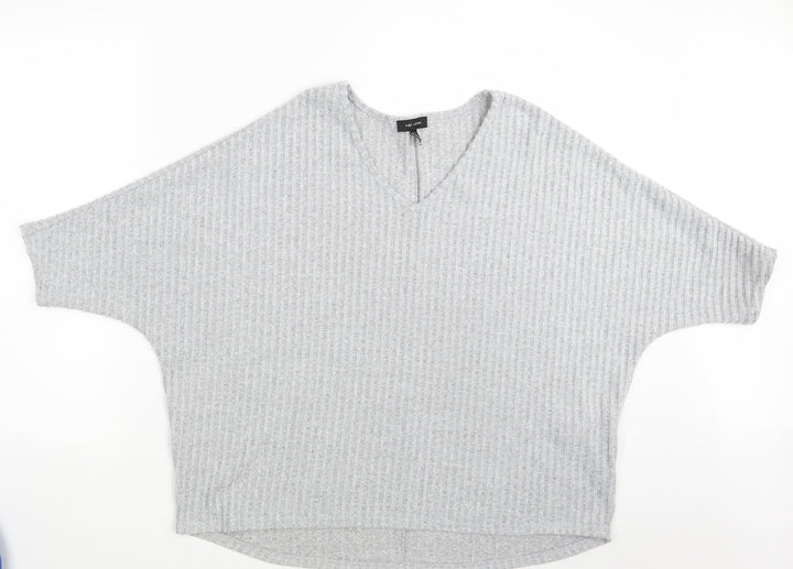 New Look Womens Grey   Pullover Sweatshirt Size S
