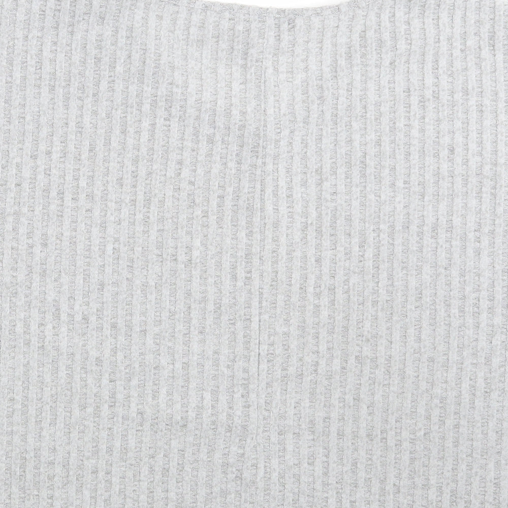 New Look Womens Grey   Pullover Sweatshirt Size S