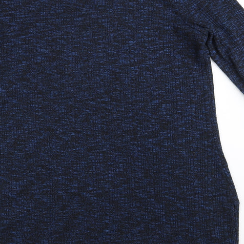 TU Womens Blue   Pullover Sweatshirt Size 12