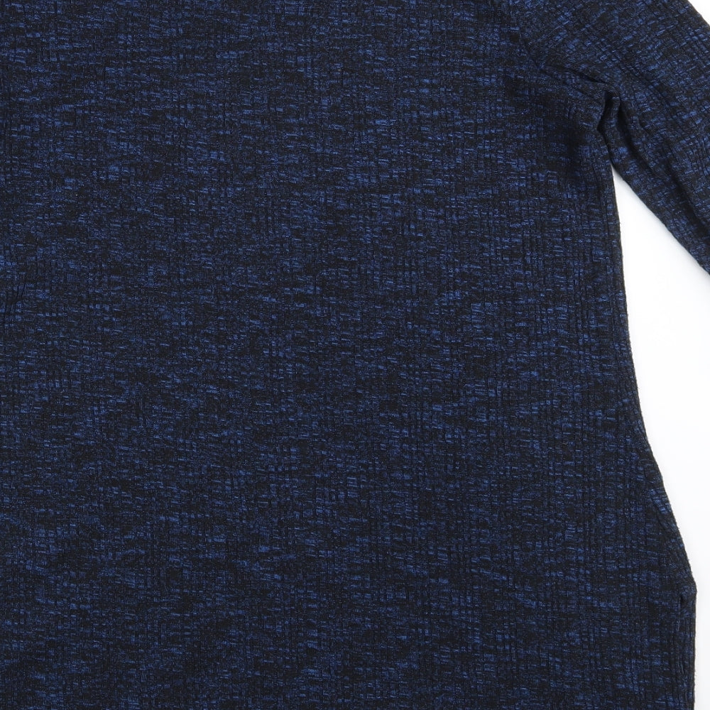 TU Womens Blue   Pullover Sweatshirt Size 12