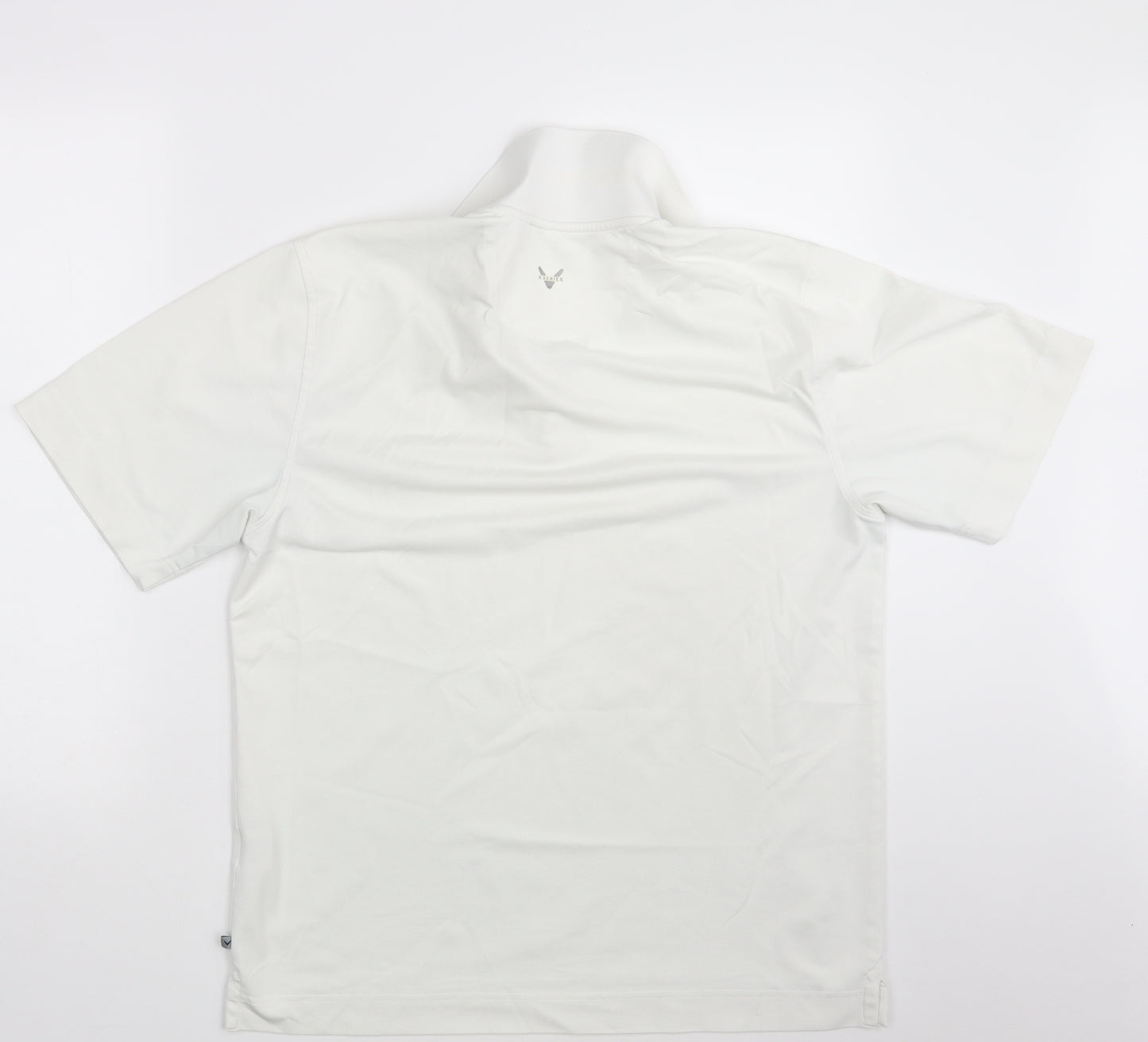 Callaway Golf Mens White    Polo Size S