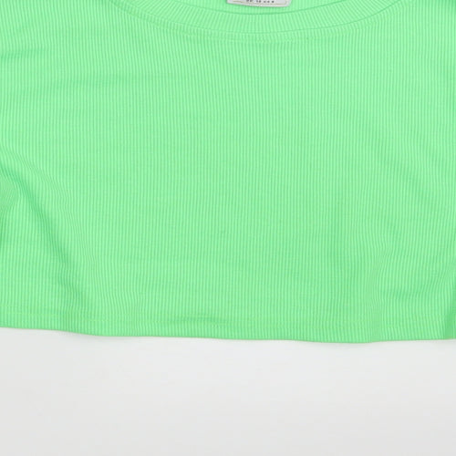 Oh Polly Womens Green   Pullover Jumper Size 12  - Croppped
