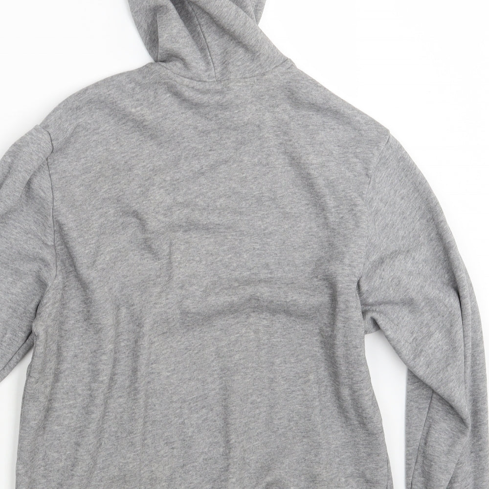 PUMA Mens Grey   Pullover Hoodie Size M