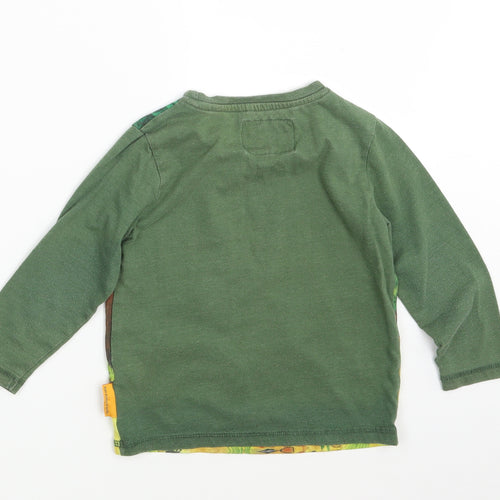 TU Boys Green   Basic T-Shirt Size 2-3 Years  - The Gruffalo