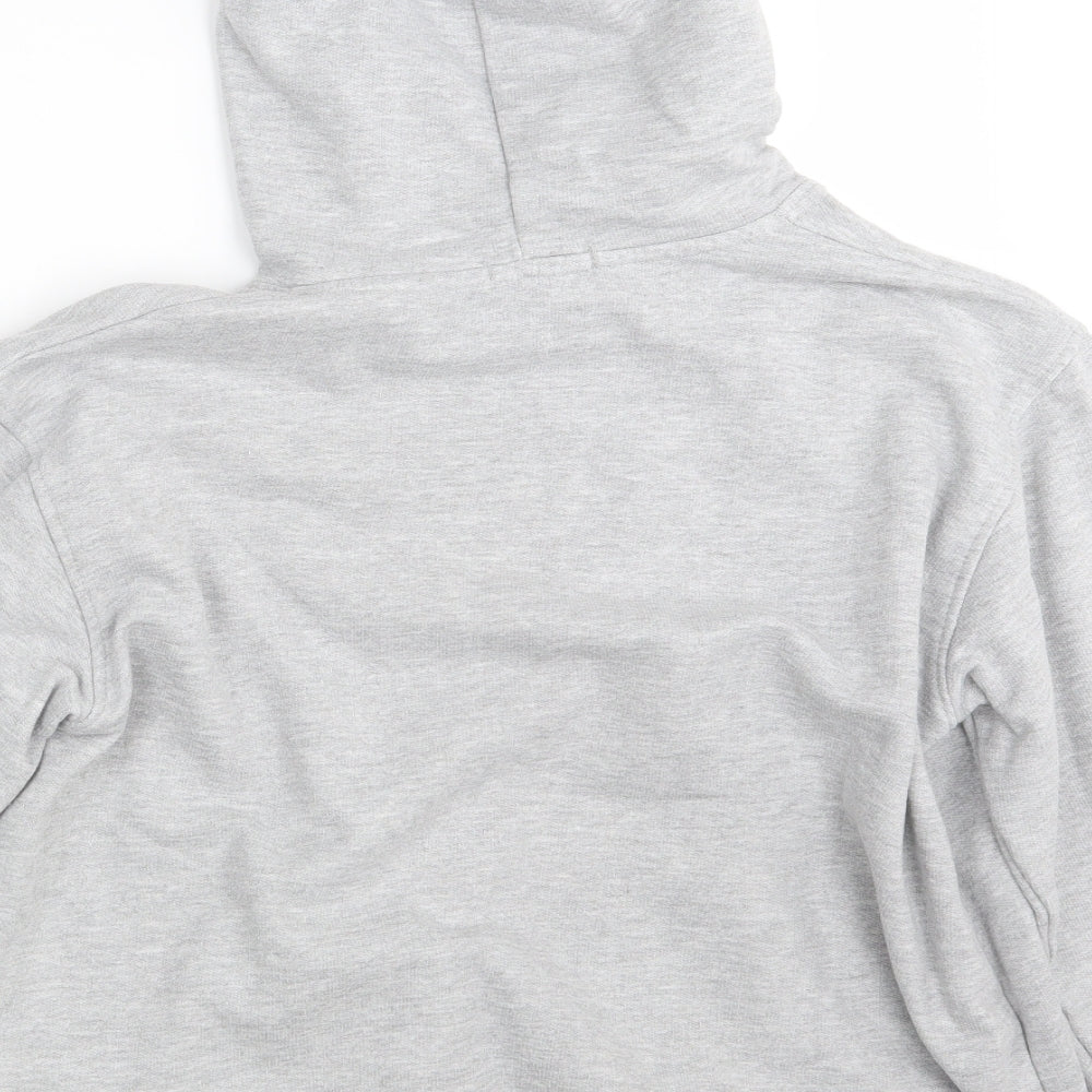 PRETTYLITTLETHING Mens Grey   Pullover Hoodie Size M