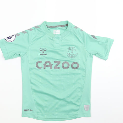Hummel Boys Green   Jersey T-Shirt Size 10 Years  - Everton FC - Richardson