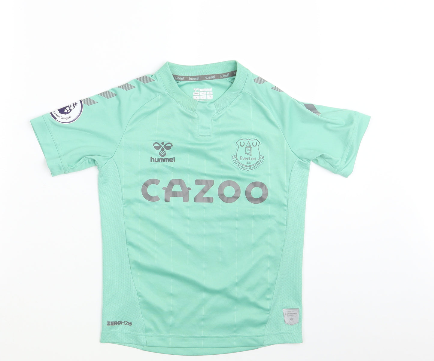 Hummel Boys Green   Jersey T-Shirt Size 10 Years  - Everton FC - Richardson