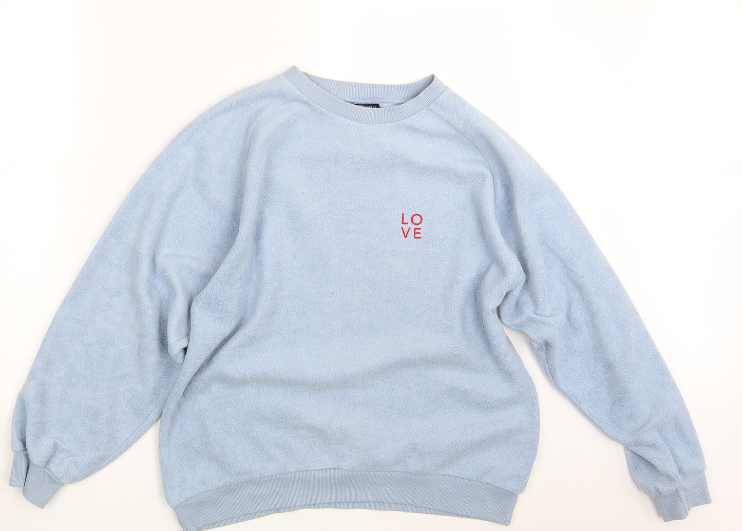 Topshop Womens Blue   Pullover Jumper Size 8