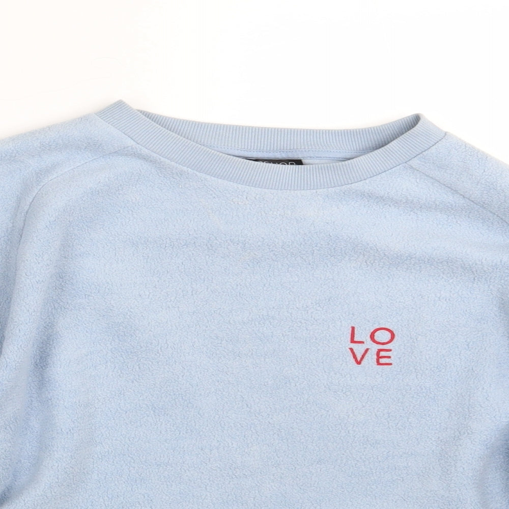 Topshop Womens Blue   Pullover Jumper Size 8