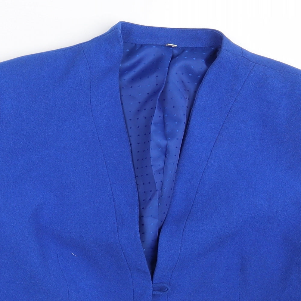 Isle Womens Blue   Jacket Blazer Size 14