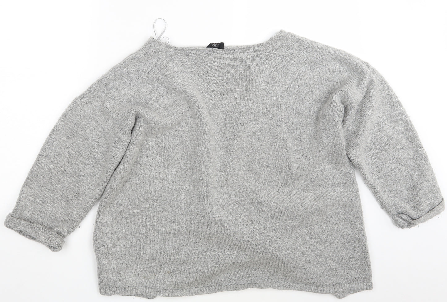 F&F Womens Grey   Wrap Jumper Size 16