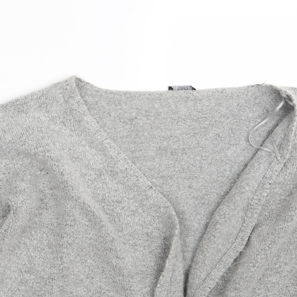 F&F Womens Grey   Wrap Jumper Size 16