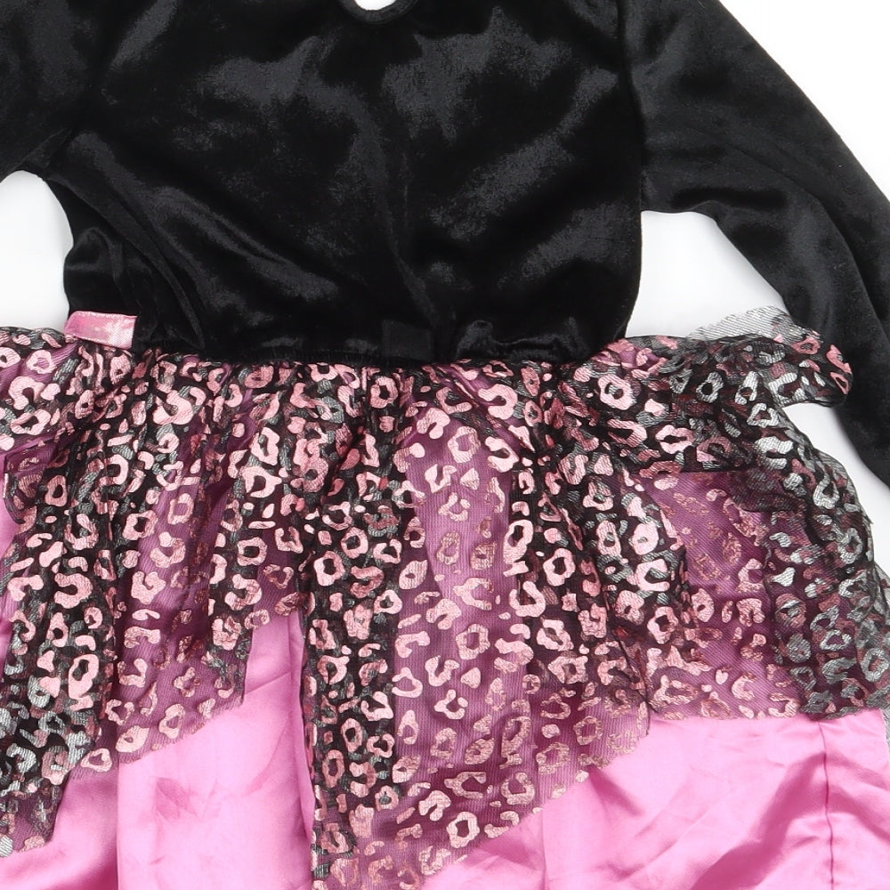TU Girls Multicoloured   T-Shirt Dress  Size 5-6 Years