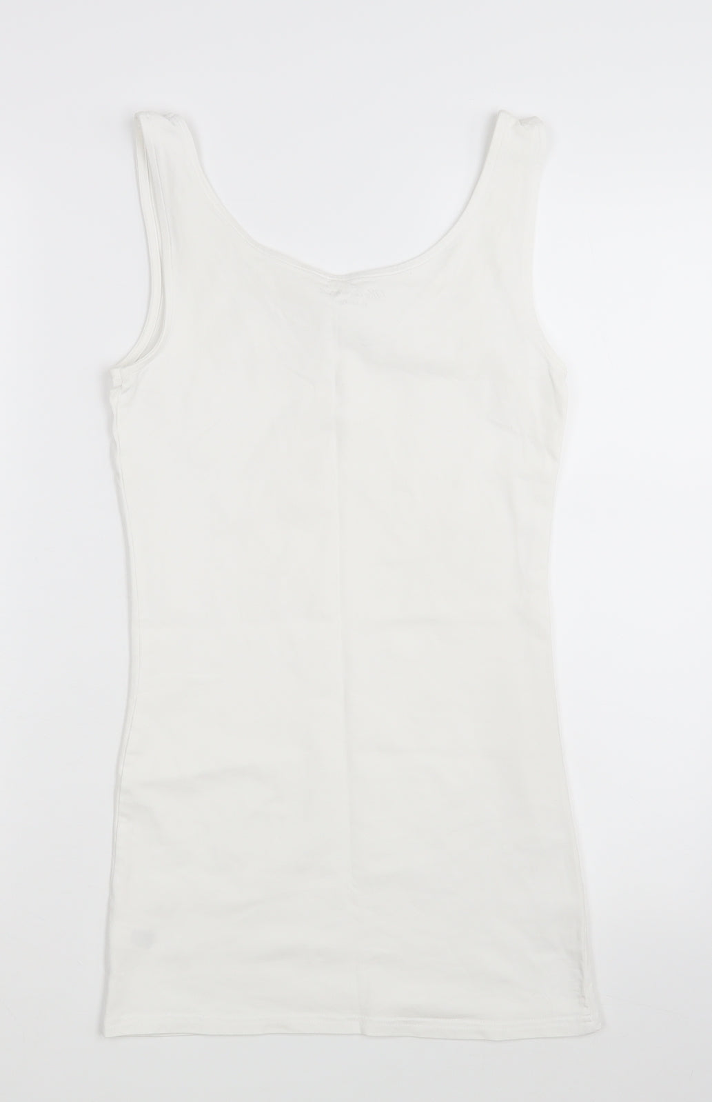 George Womens White   Camisole Tank Size 8