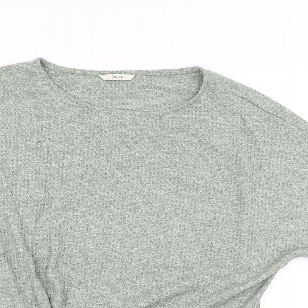 George Womens Green   Basic T-Shirt Size L
