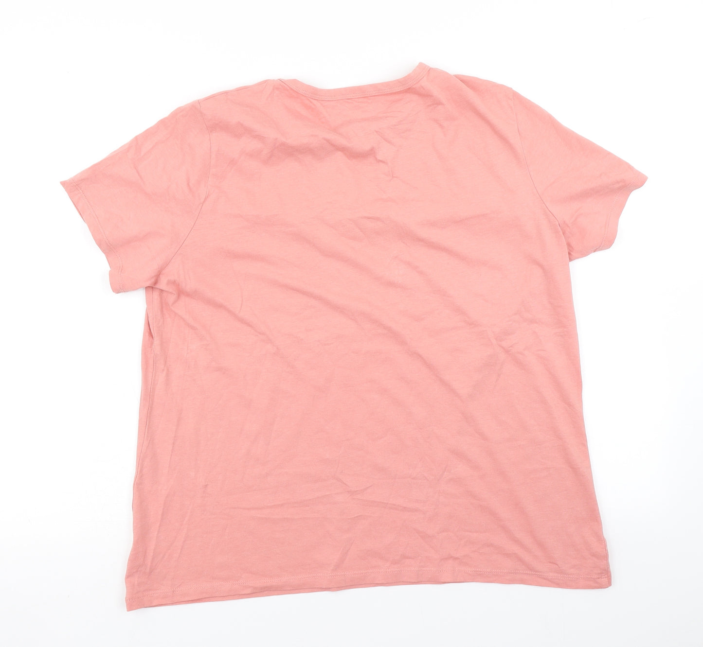 F&F Womens Pink   Basic T-Shirt Size 16