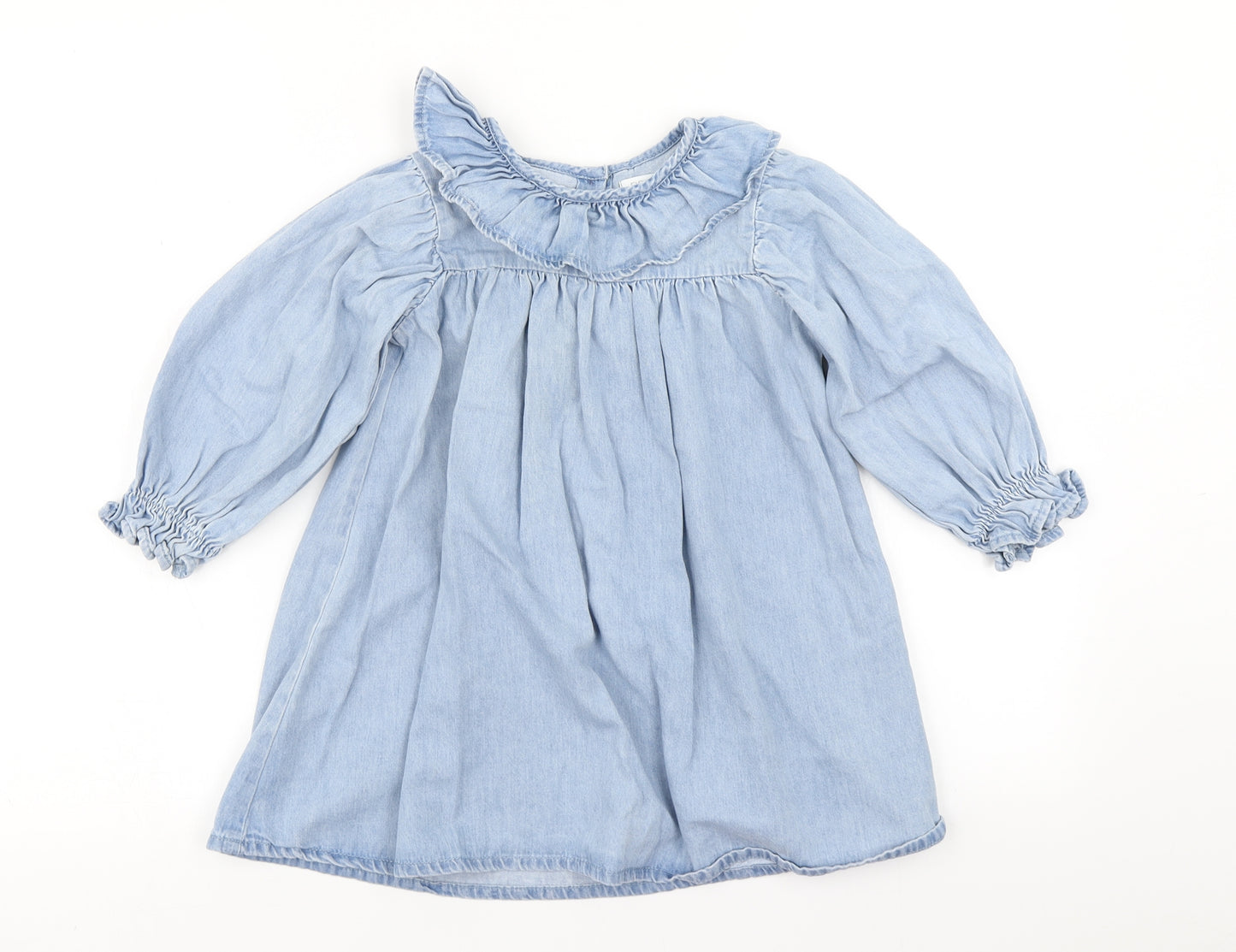 NEXT Girls Blue  Denim A-Line  Size 3-4 Years
