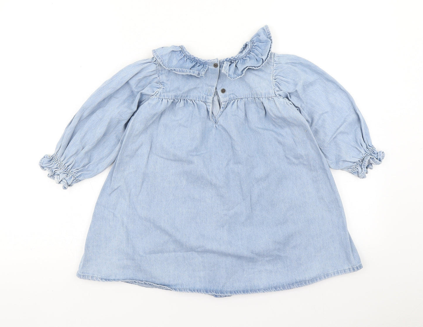 NEXT Girls Blue  Denim A-Line  Size 3-4 Years