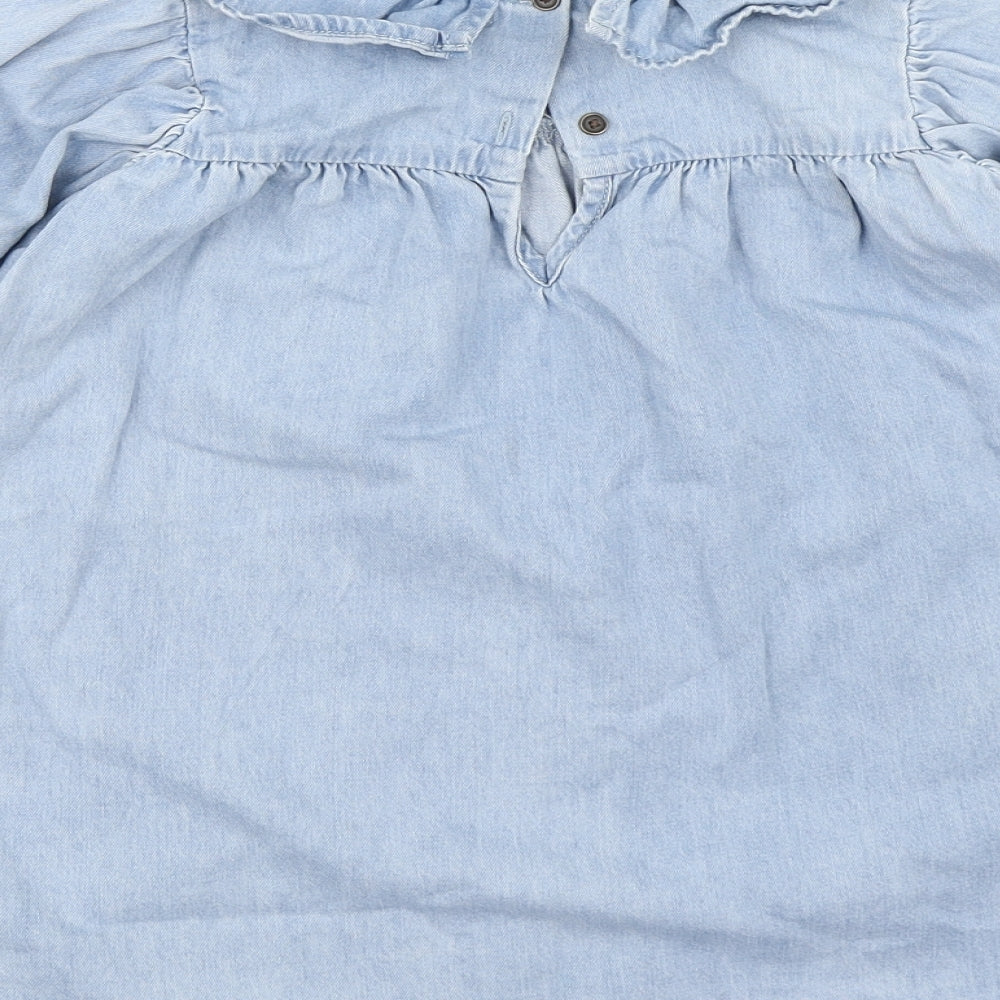 NEXT Girls Blue  Denim A-Line  Size 3-4 Years