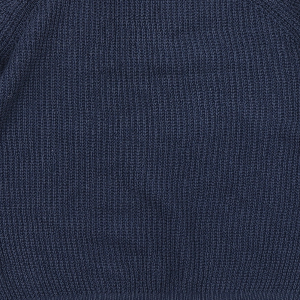 Duck and Cover Mens Blue  Knit Pullover Jumper Size L
