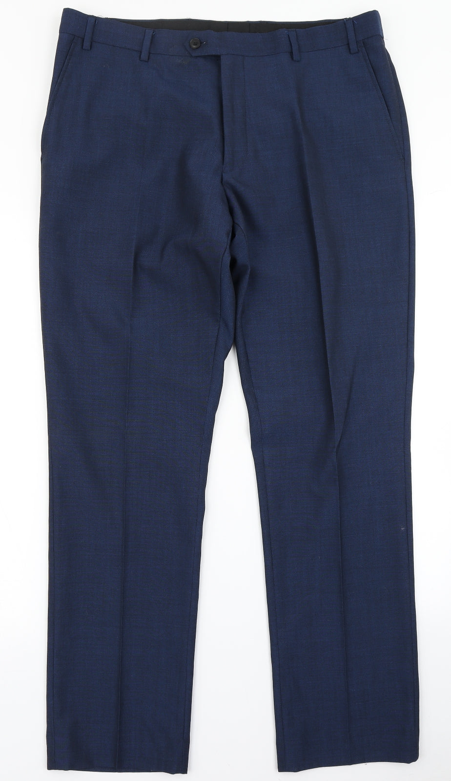 NEXT Mens Blue   Dress Pants Trousers Size 36 in L31 in