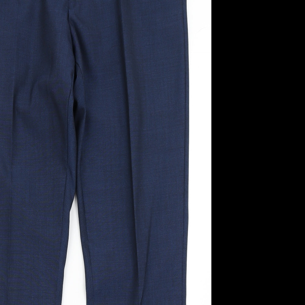 NEXT Mens Blue   Dress Pants Trousers Size 36 in L31 in