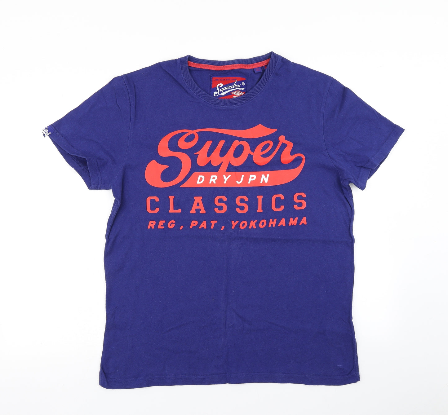 Superdry Mens Blue    T-Shirt Size XL