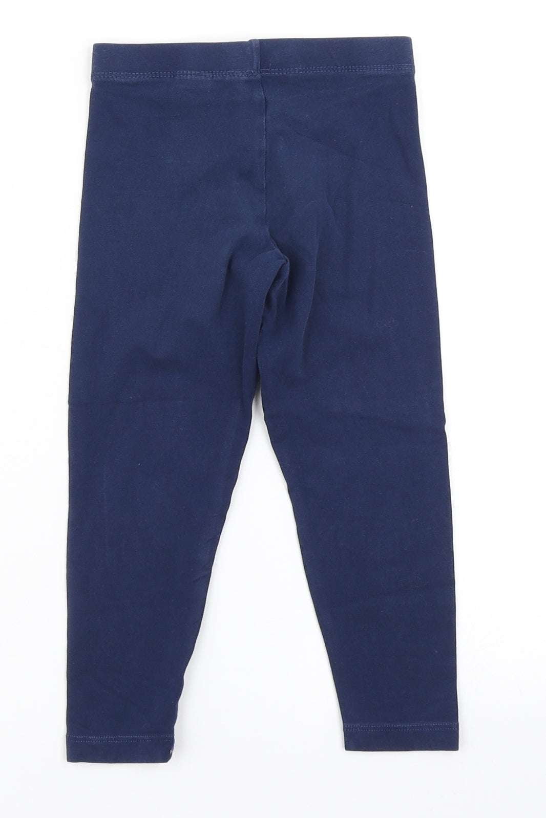 m&s Girls Blue   Jegging Trousers Size 2-3 Years - Llama