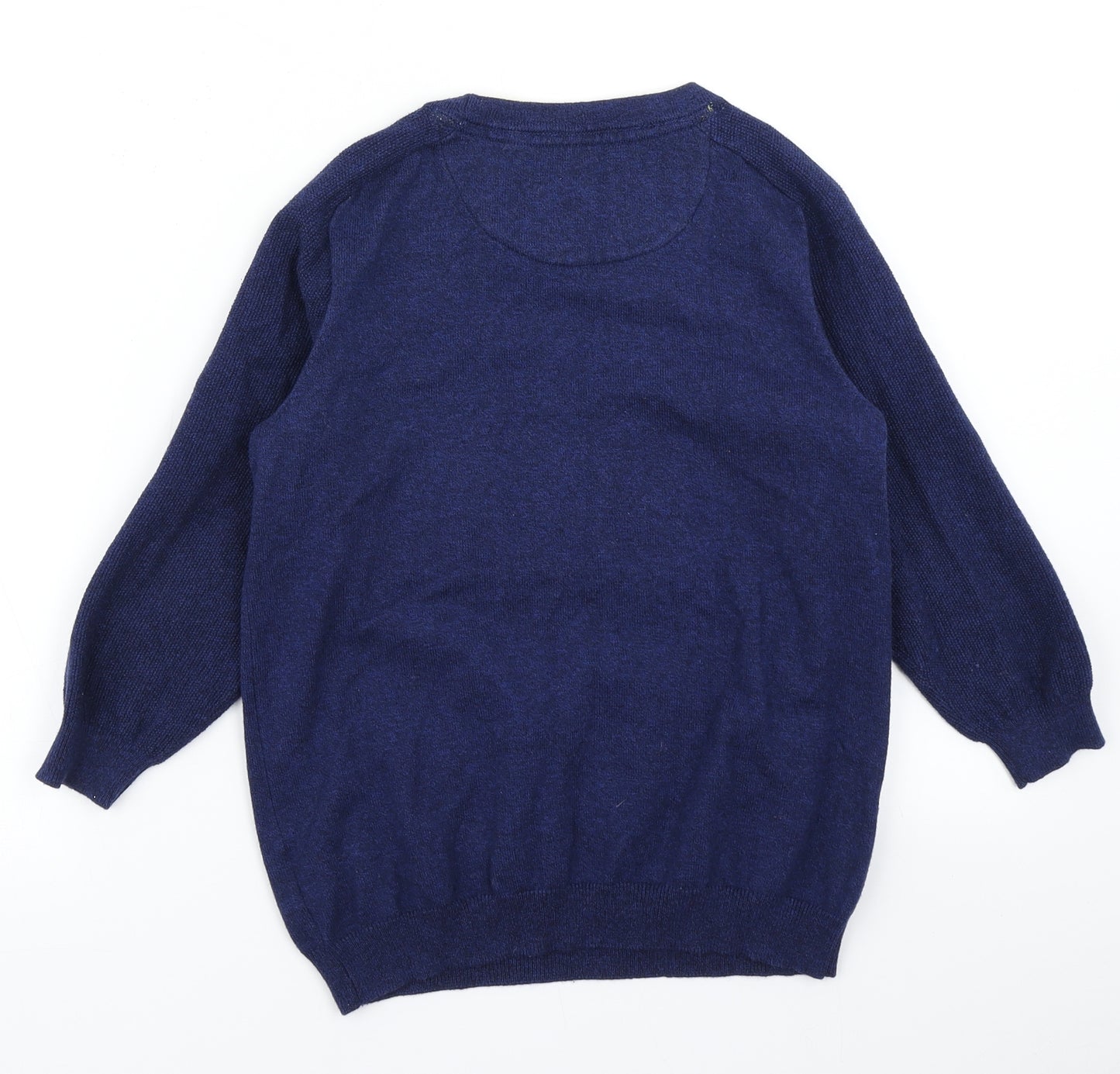 Baker by Ted Baker Boys Blue  Knit Pullover Jumper Size 9-10 Years