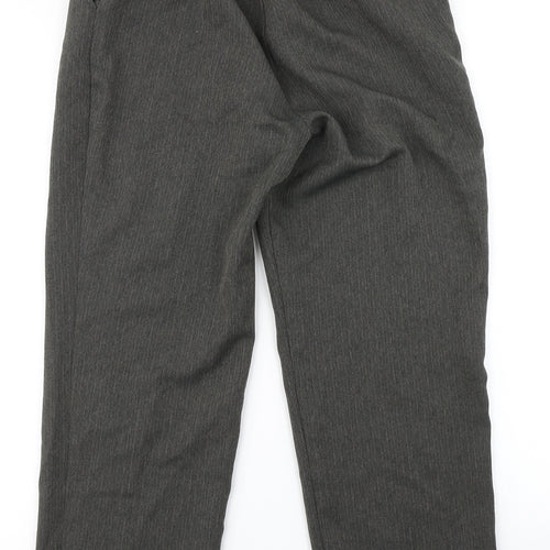M&S Womens Grey   Dress Pants Trousers Size 10 L25 in