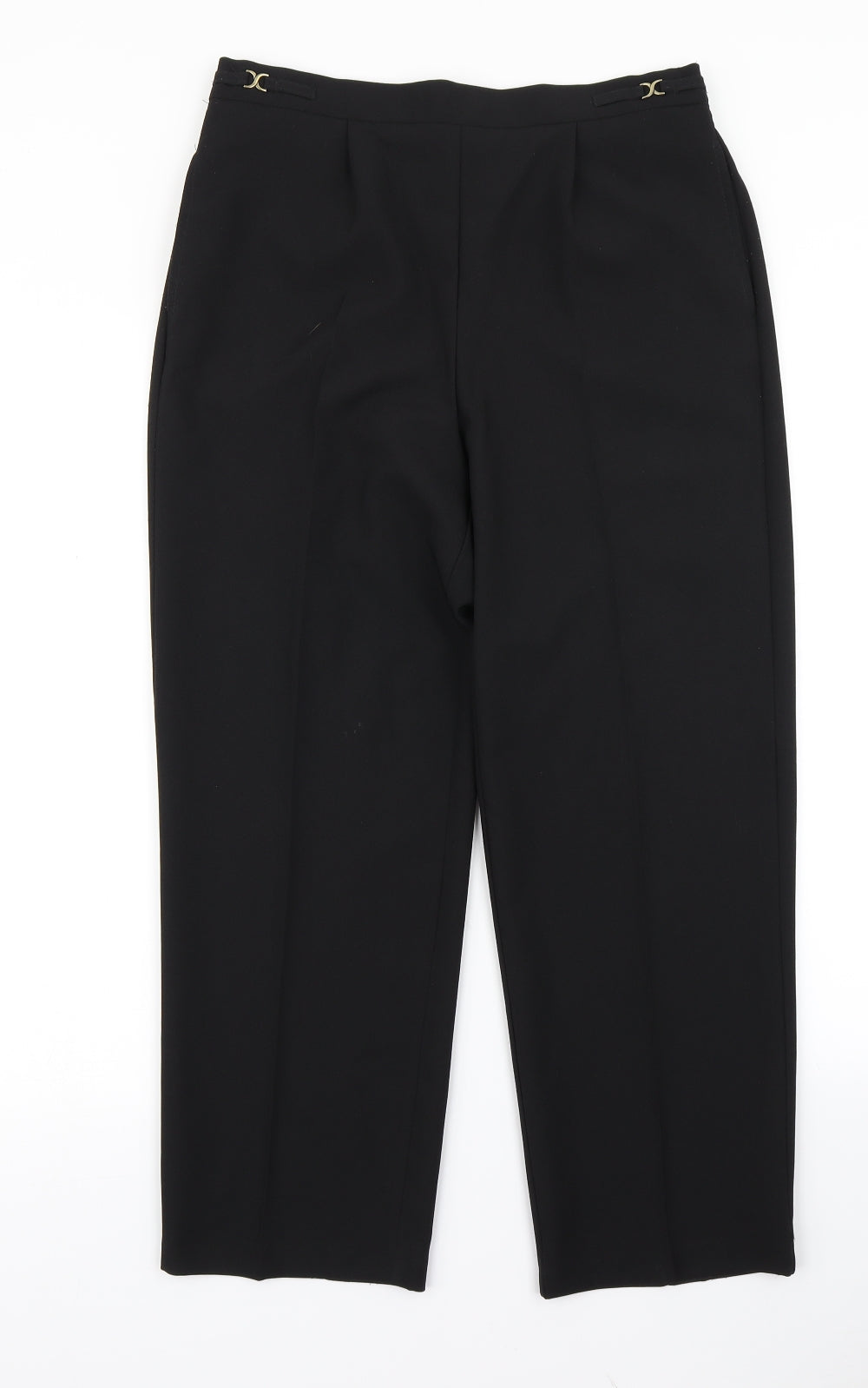 BM Collection Womens Black   Dress Pants Trousers Size 10 L25 in