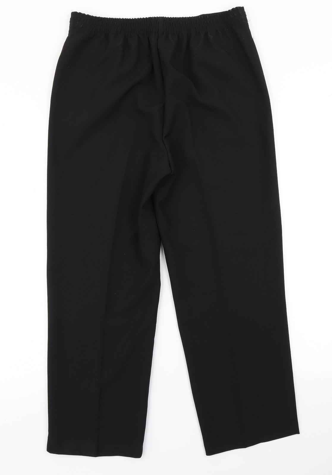 BM Collection Womens Black   Dress Pants Trousers Size 10 L25 in