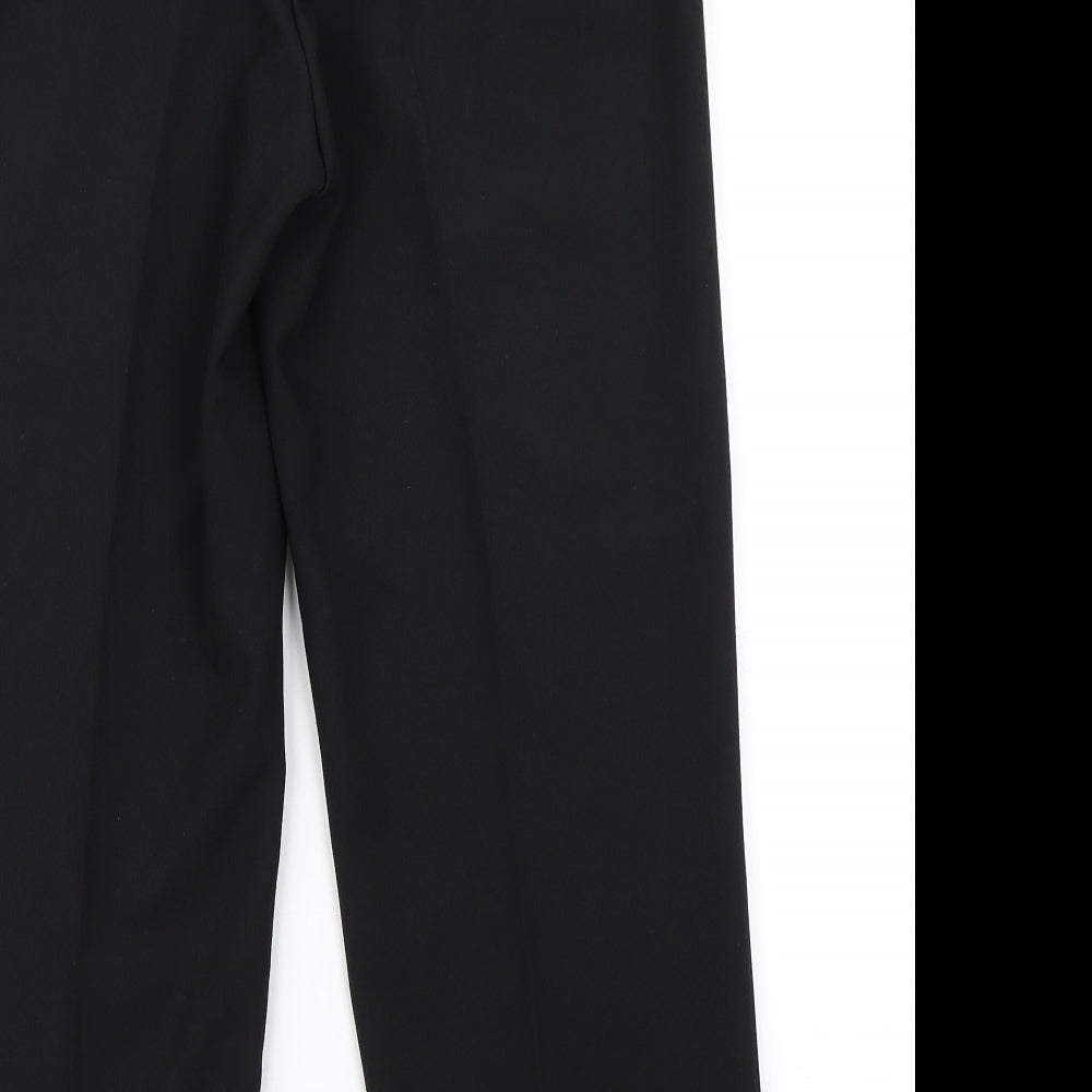 BM Collection Womens Black   Dress Pants Trousers Size 10 L25 in