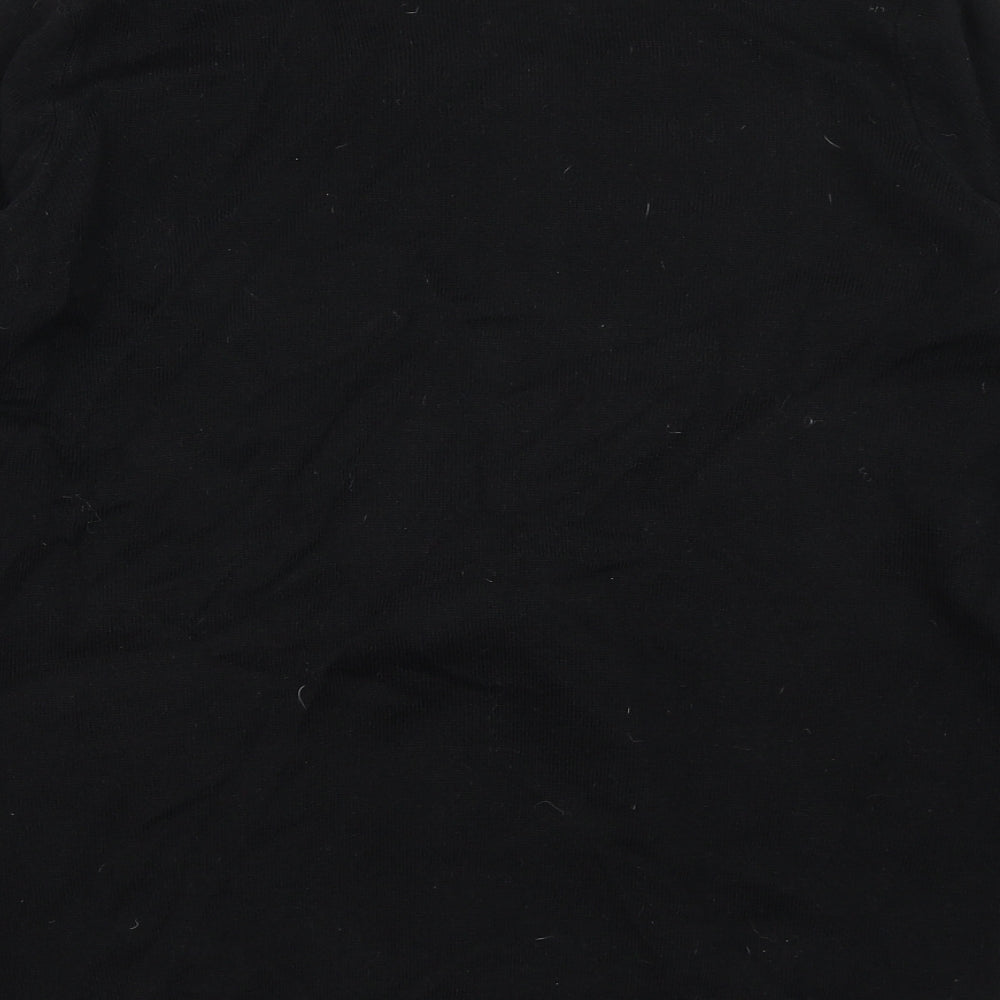 ESMARA Womens Black  Knit Pullover Jumper Size M  - Christmas jumper
