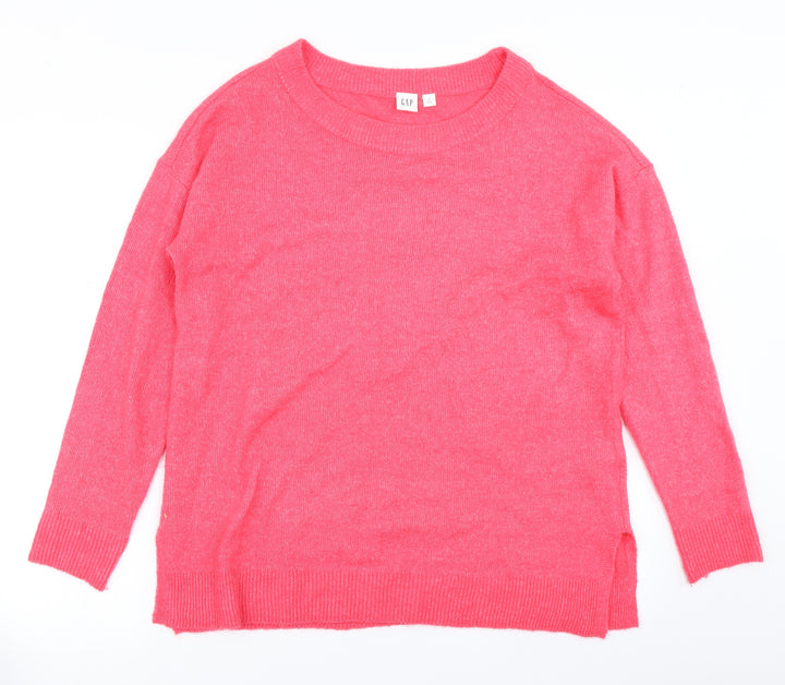 Gap Womens Pink Knit Pullover Jumper Size M