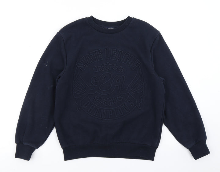 NEXT Boys Blue   Pullover Sweatshirt Size 10 Years