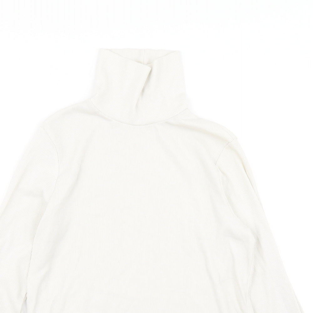 George Womens White   Basic T-Shirt Size 14