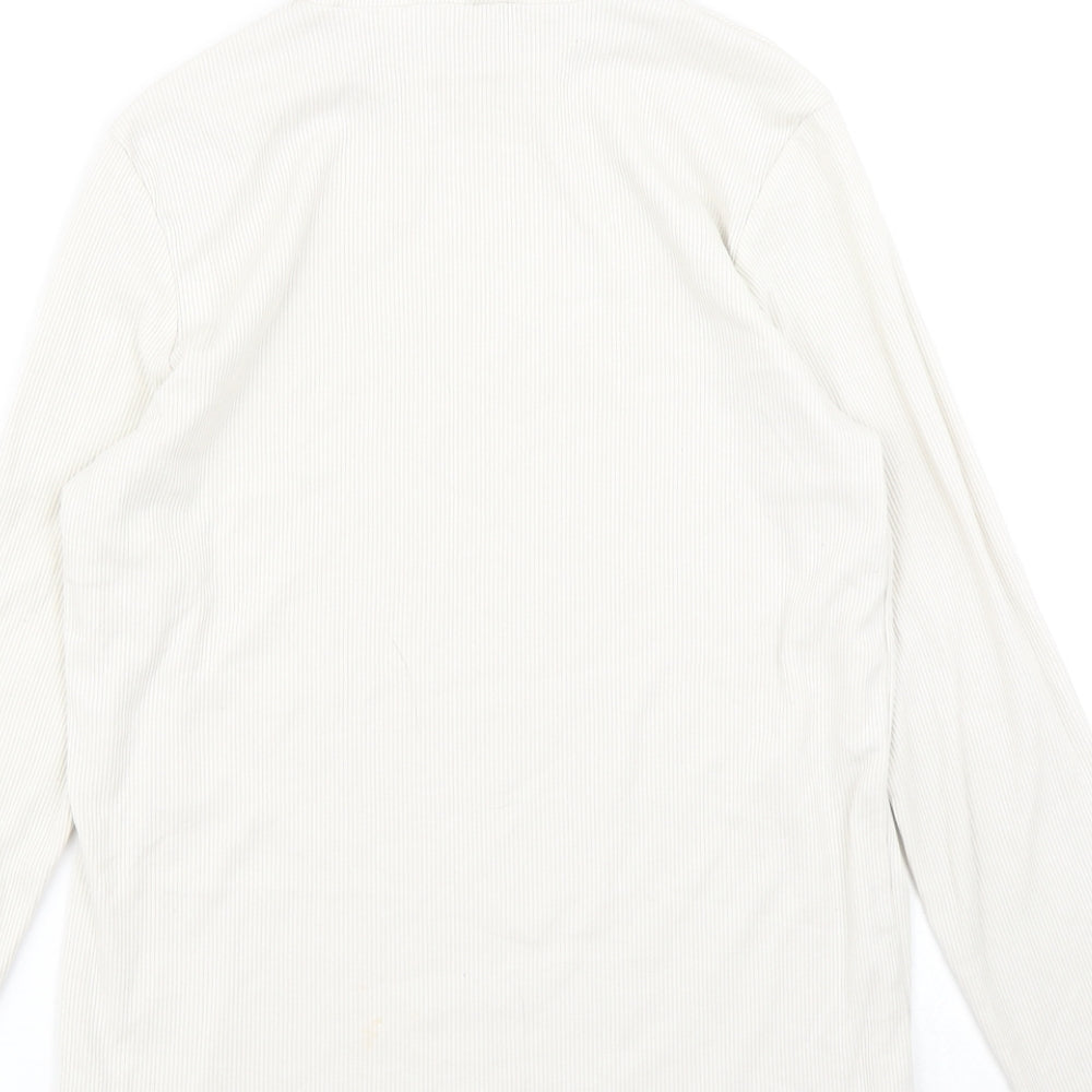 George Womens White   Basic T-Shirt Size 14