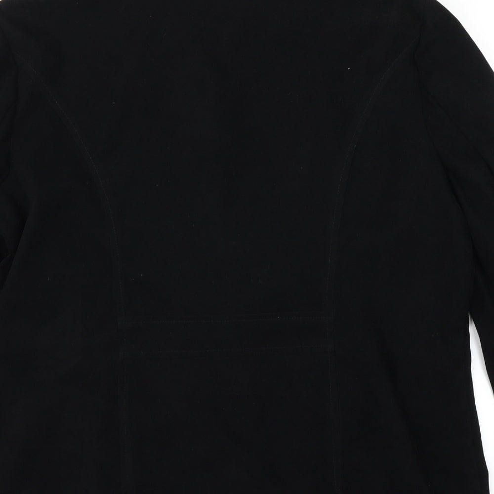 Atmosphere Womens Black   Overcoat Jacket Size 14
