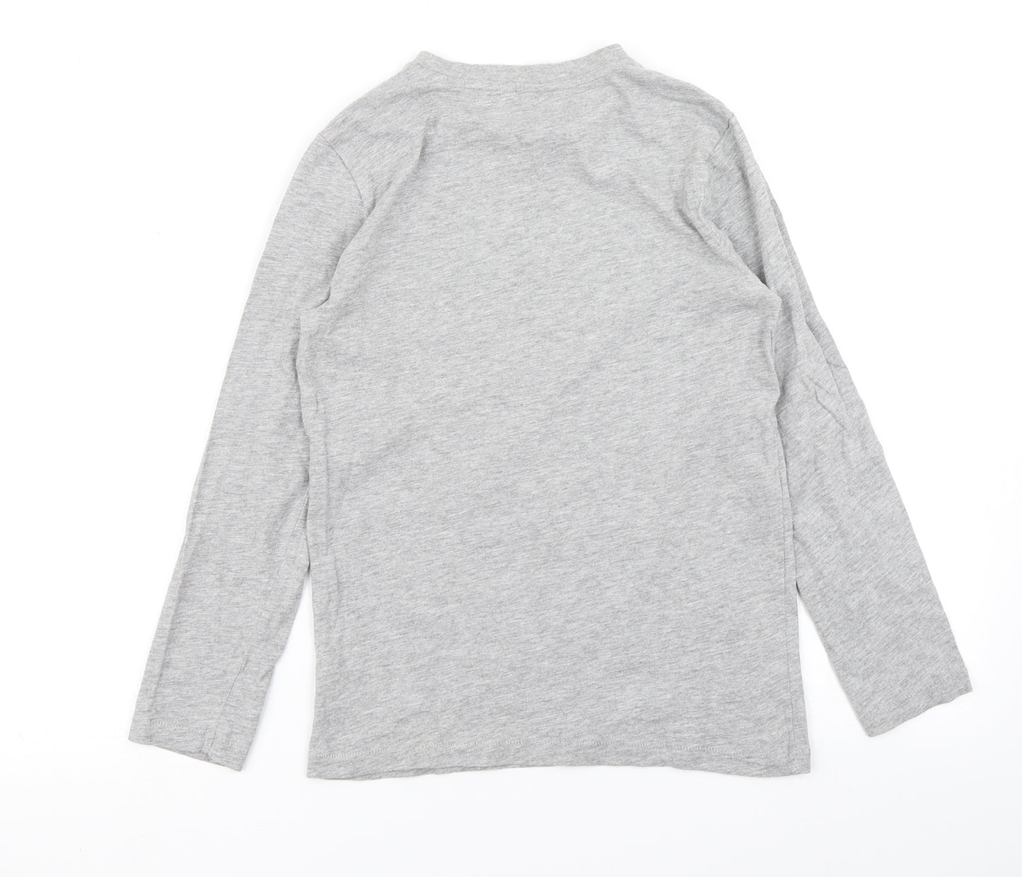 F&F Boys Grey   Basic T-Shirt Size 9-10 Years