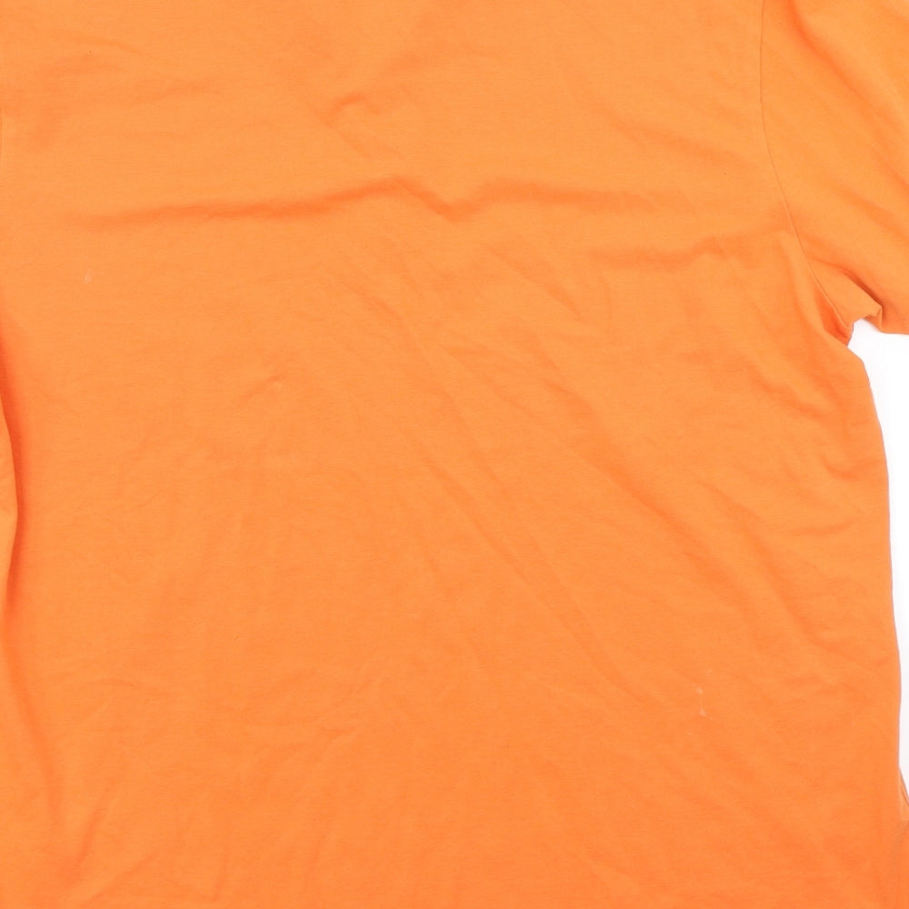 HUGO BOSS Mens Orange    Polo Size 2XL