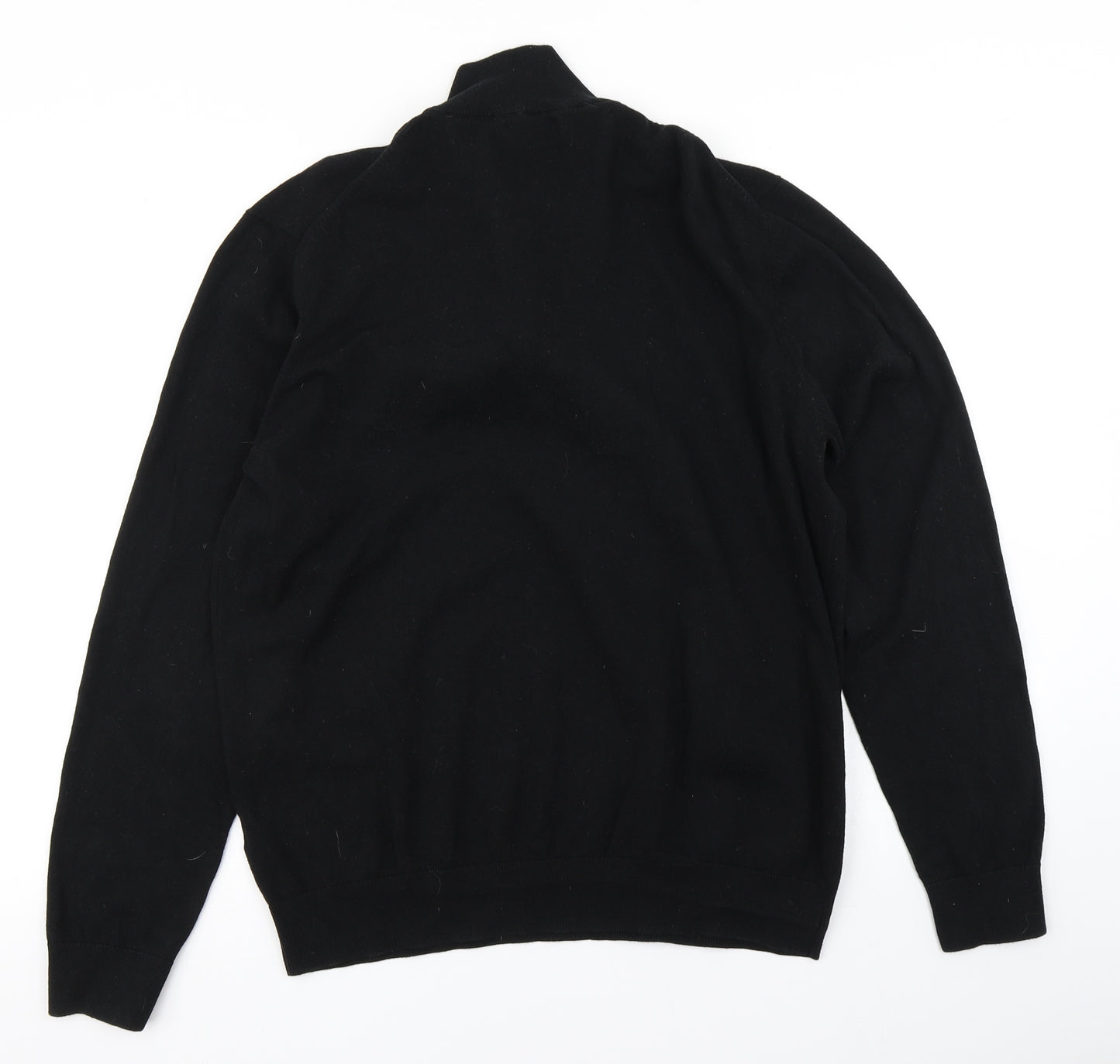 Burton Mens Black  Knit Pullover Jumper Size L