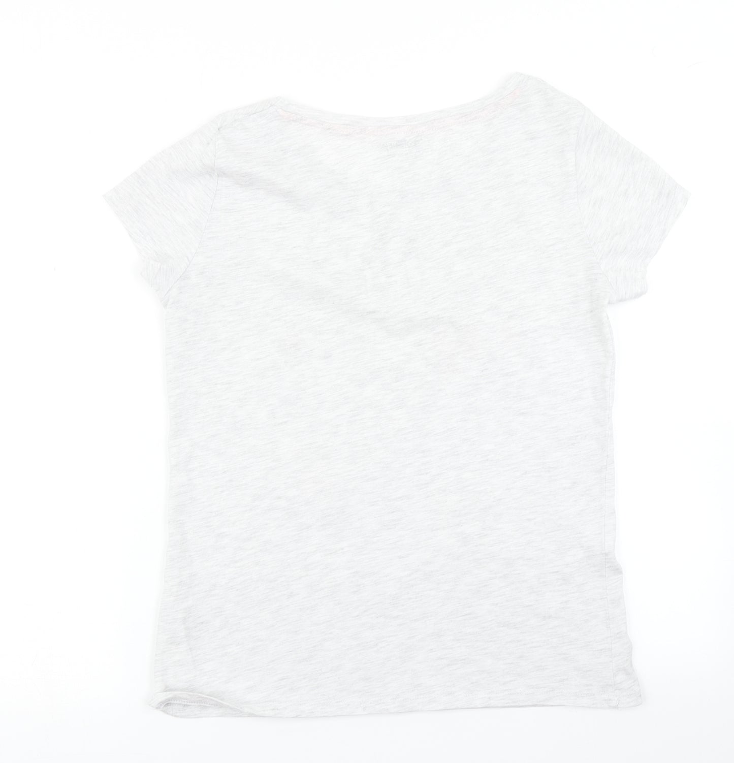 George Womens Grey   Basic T-Shirt Size 8  - Minnie Mouse Mickey Mouse