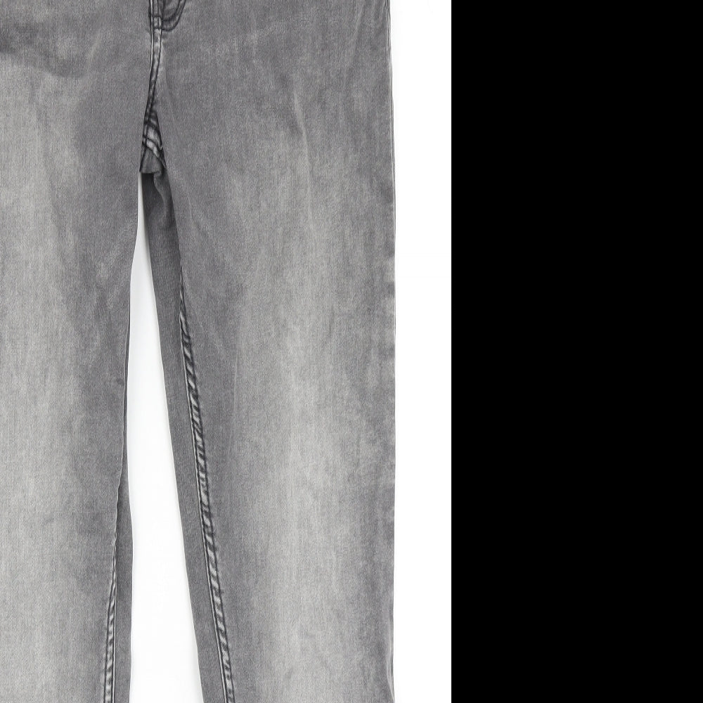 ONLY & SONS Mens Grey  Denim Skinny Jeans Size 32 in L30 in